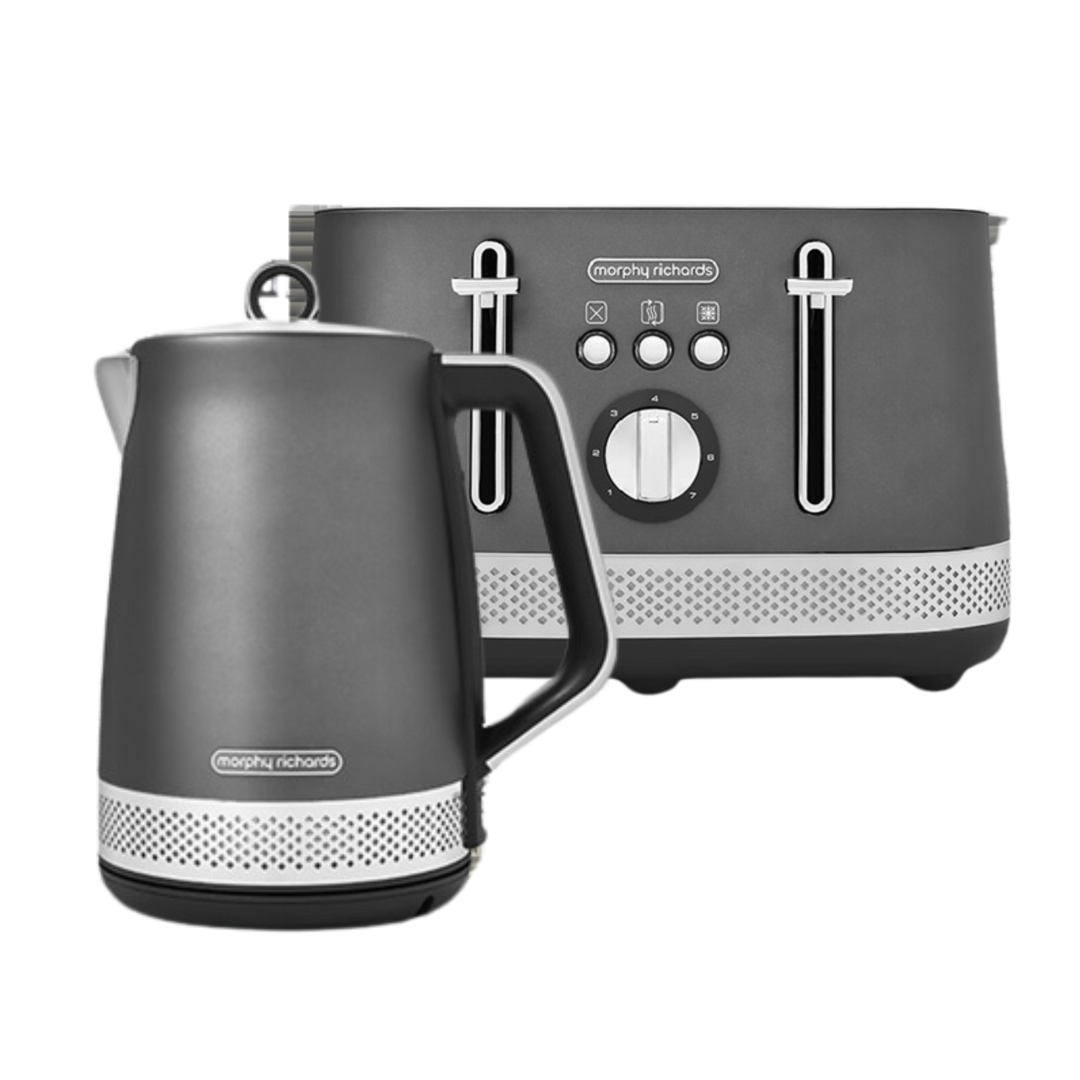 Illumination Titanium Kettle and Toaster Set