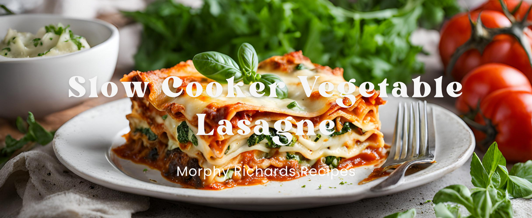 Slow Cooker Vegetable Lasagne
