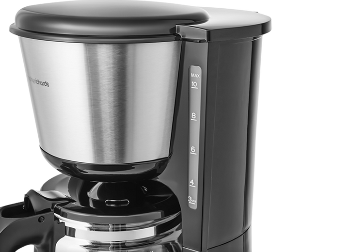Equip Black Kettle, Toaster & Filter Coffee Machine Set
