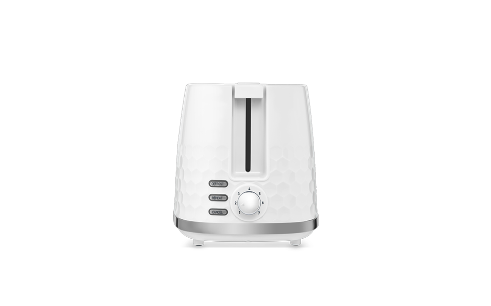 Hive 2-Slice Toaster White