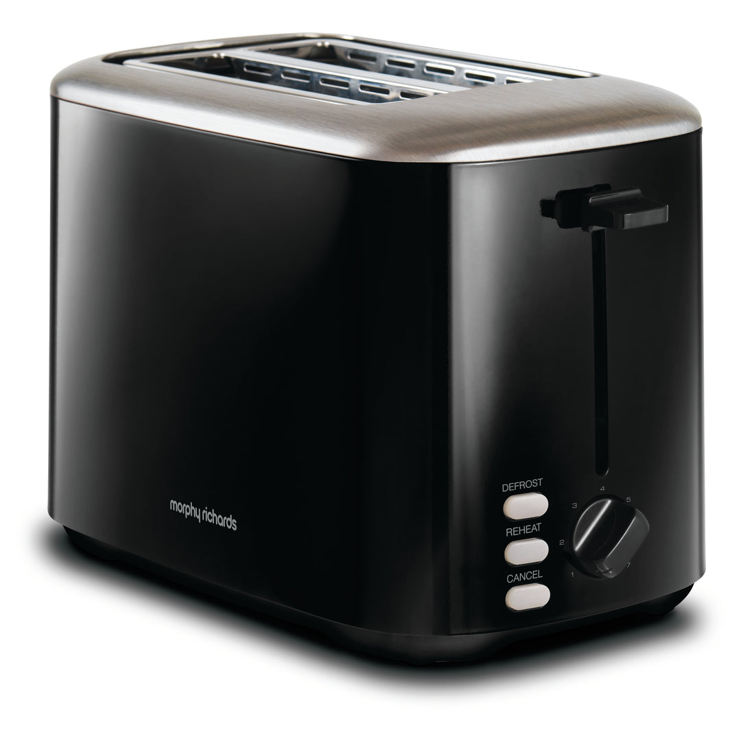 Equip 2 Slice Toaster Black