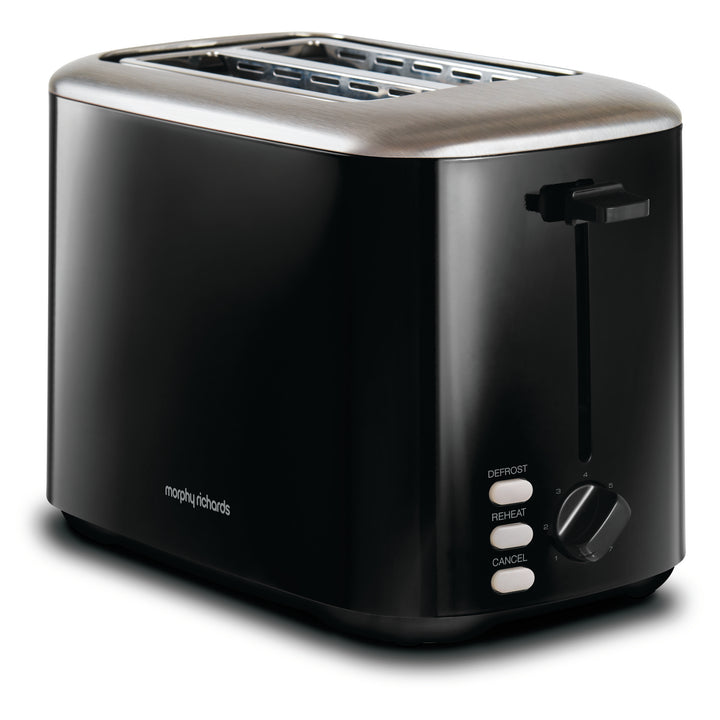Equip 2 Slice Toaster Black
