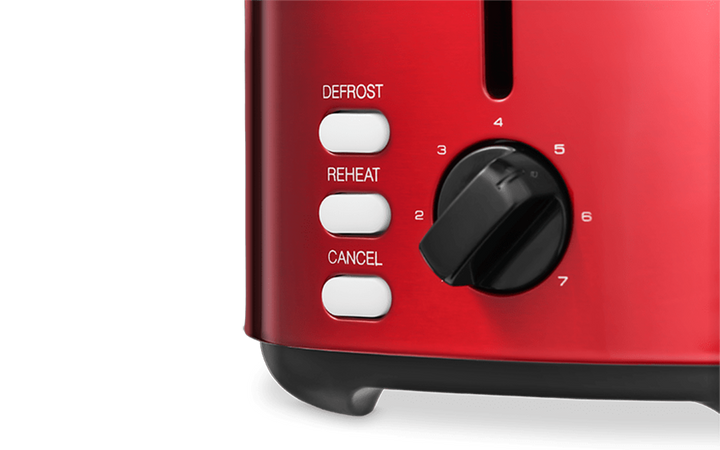 Equip 2-Slice Toaster Morphy Metalic Red