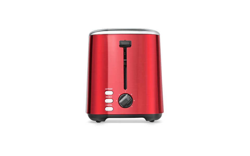 Equip 2-Slice Toaster Morphy Metalic Red