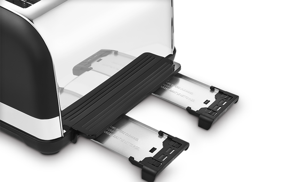 Venture 4-Slice Toaster Black