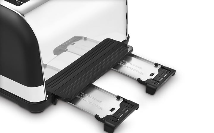 Venture 4-Slice Toaster Black
