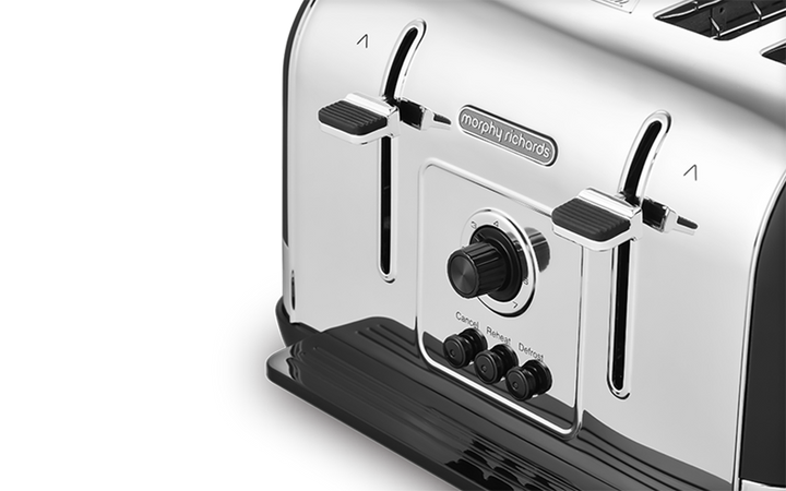 Venture 4-Slice Toaster Black