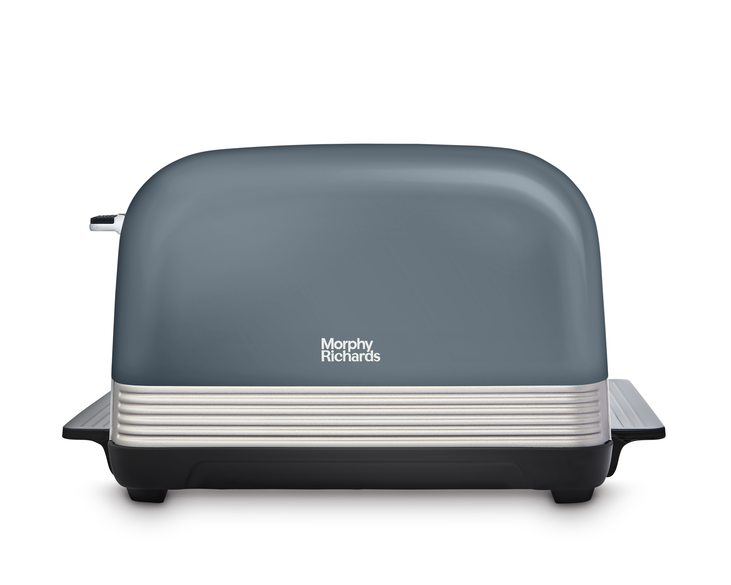 Morphy Richards Venture Retro 4 Slice Toaster Basalt