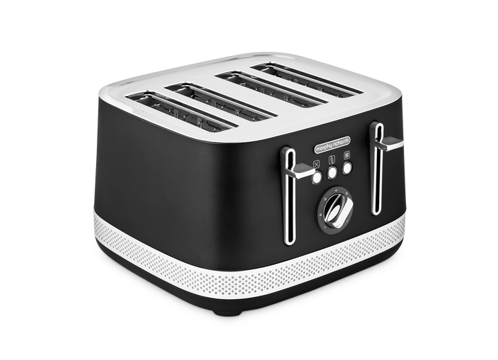 Illumination 4-Slice Toaster Black