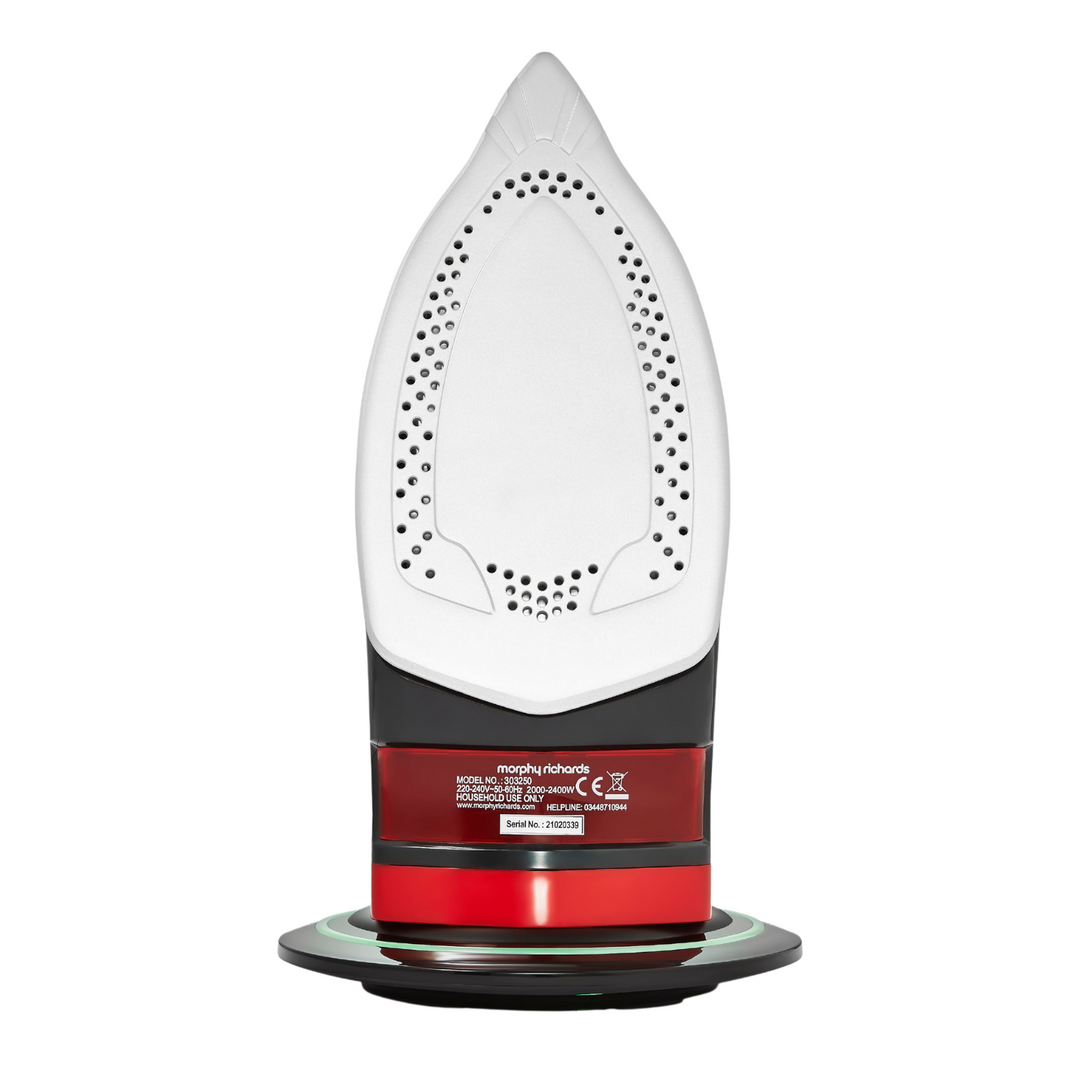 Morphy Richards easyCHARGE 2400W Cordless Iron SKU: 303250 soleplate