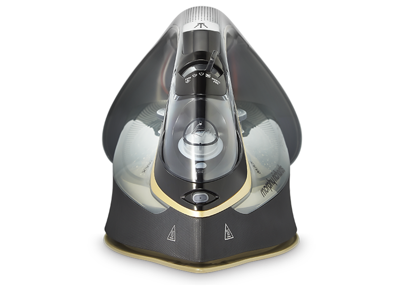 Morphy Richards Crystal Clear 2400W Steam Iron Gold SKU: 300302 head on