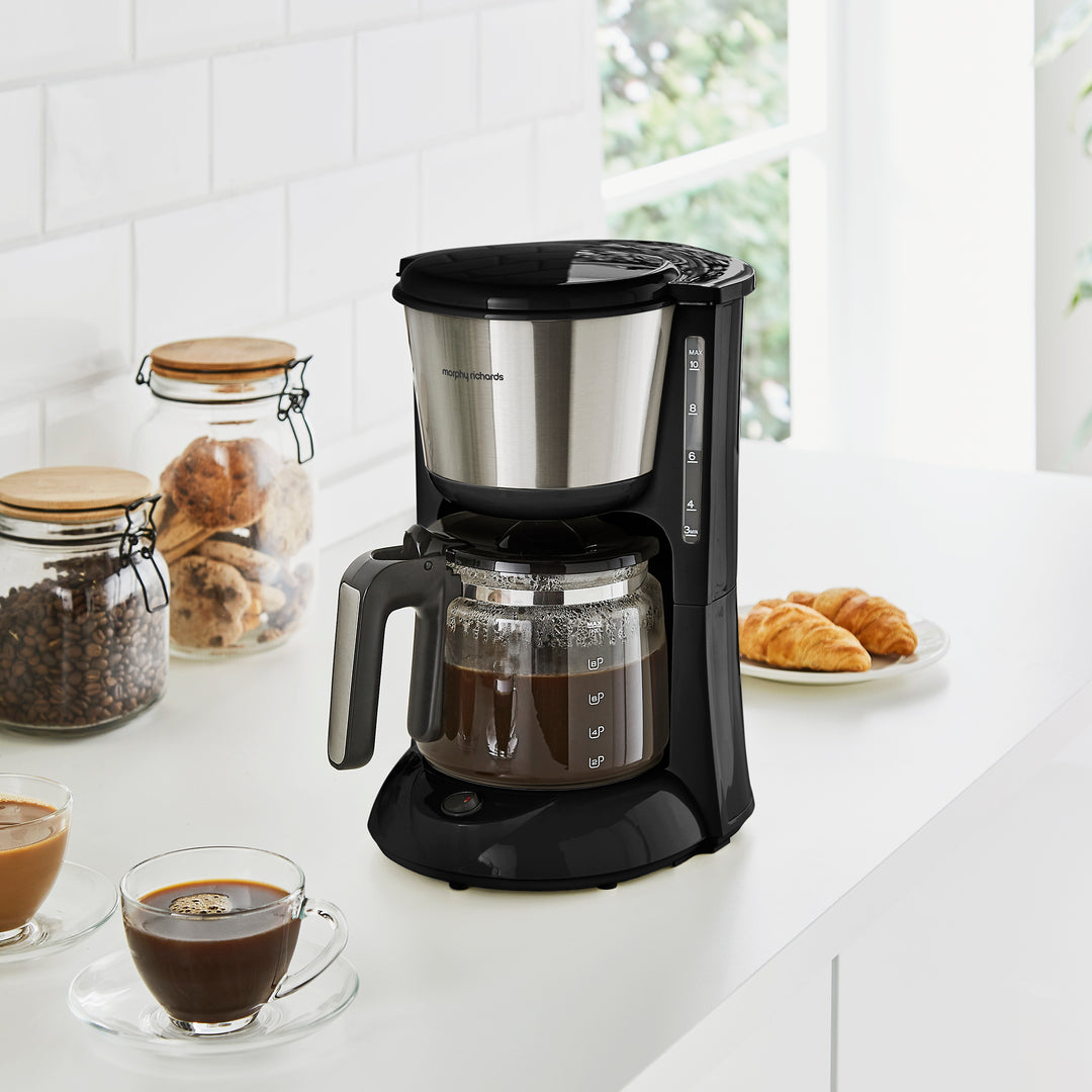 Equip Filter Coffee Machine -  Brushed Steel