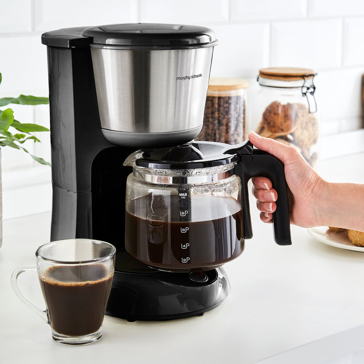Equip Filter Coffee Machine -  Brushed Steel