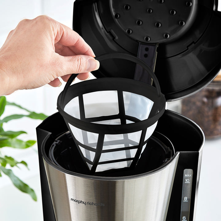 Equip Filter Coffee Machine -  Brushed Steel