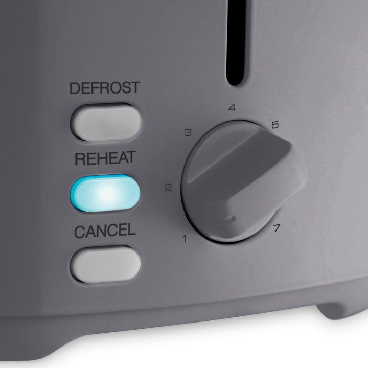 Equip 2-Slice Toaster - Grey