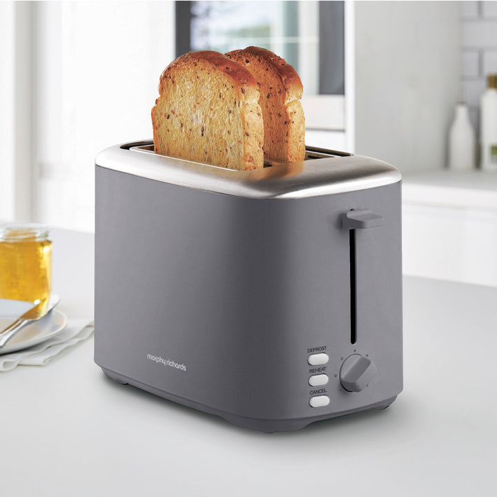 Equip 2-Slice Toaster - Grey