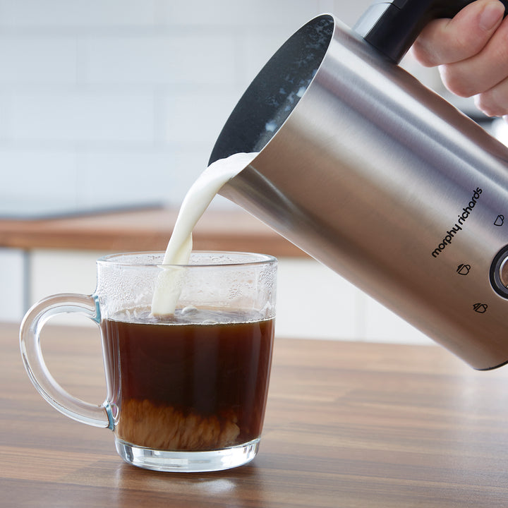 Traditional Compact Pump Espresso Machine, Brew & Blend Coffee Grinder and Milk Frother Set