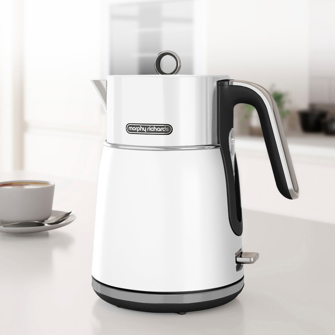 Signature Matt White Kettle and Toaster Set
