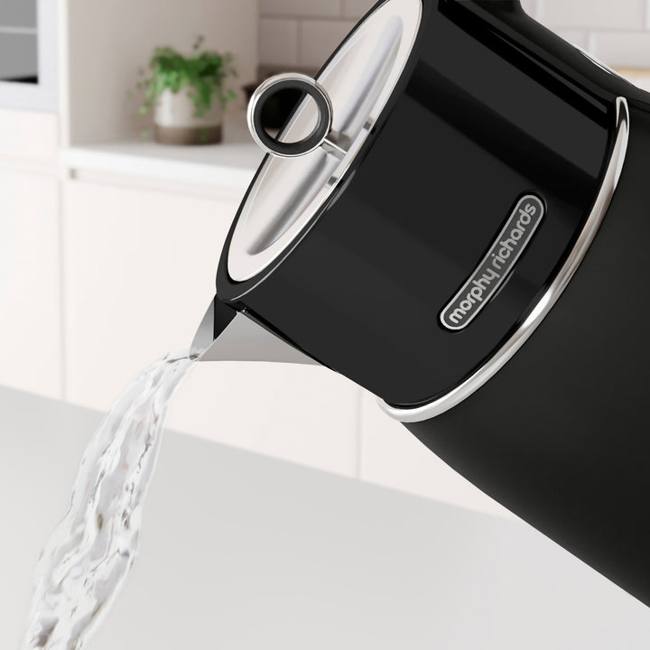 Signature Matt Black Kettle and Toaster Set