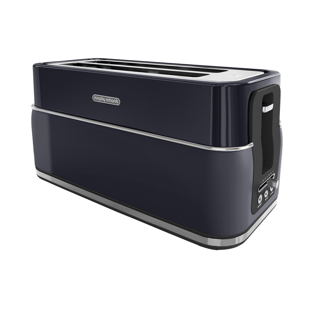 Signature Matt 4-Slice Toaster Blue