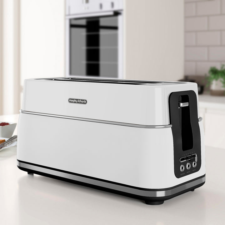 Signature Matt White Kettle and Toaster Set