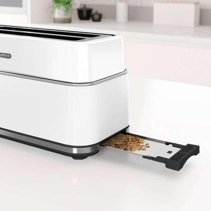 Signature Matt White Kettle and Toaster Set