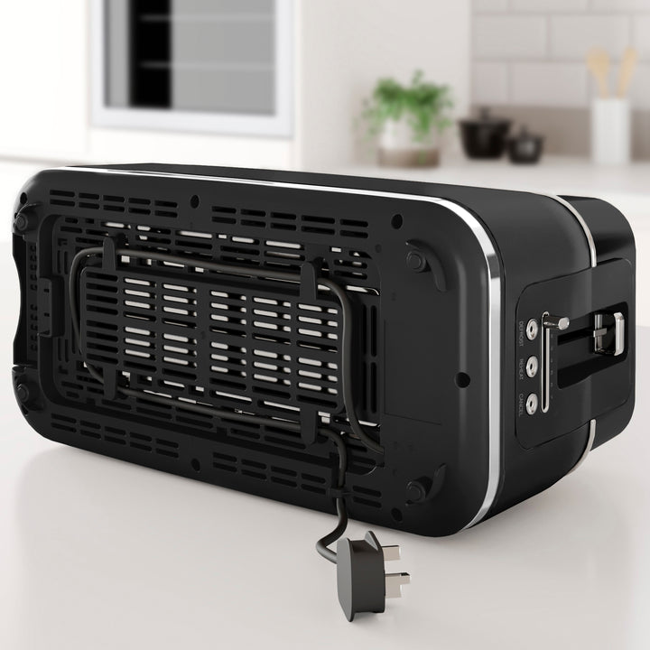 Signature Matt Black Kettle and Toaster Set